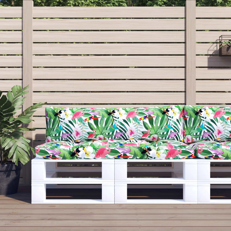 Load image into Gallery viewer, Vidaxl palletkussens 2 st oxford stof meerkleurig
