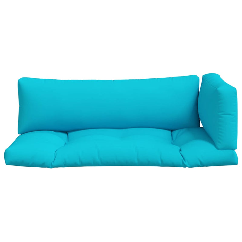 Load image into Gallery viewer, Vidaxl palletkussens 3 st oxford stof turquoise
