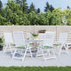 Vidaxl stoelkussens 6 st bladpatroon 40x40x4 cm stof