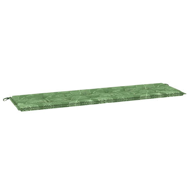 Vidaxl bankkussen blad bladontwerp 150 x 50 x 3 cm oxford stof