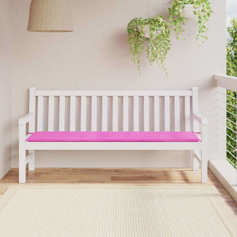 Afbeelding laden in galerijviewer, Vidaxl bankkussen effen roze 150 x 50 x 3 cm oxford stof
