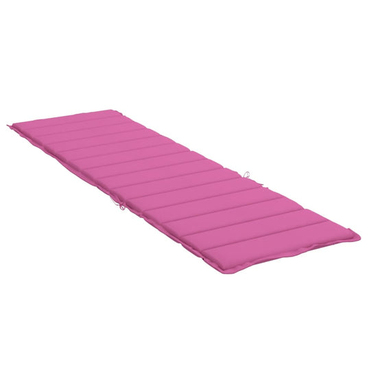 Vidaxl ligbedkussen oxford stof roze
