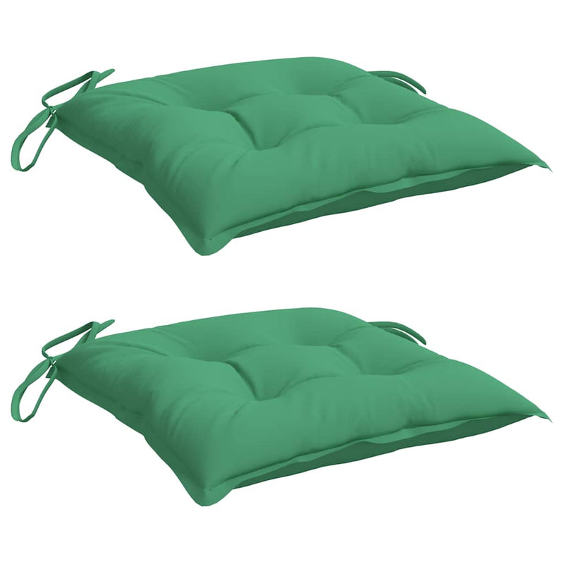 Afbeelding laden in galerijviewer, Vidaxl palletkussens 2 st 50x50x7 cm oxford stof groen
