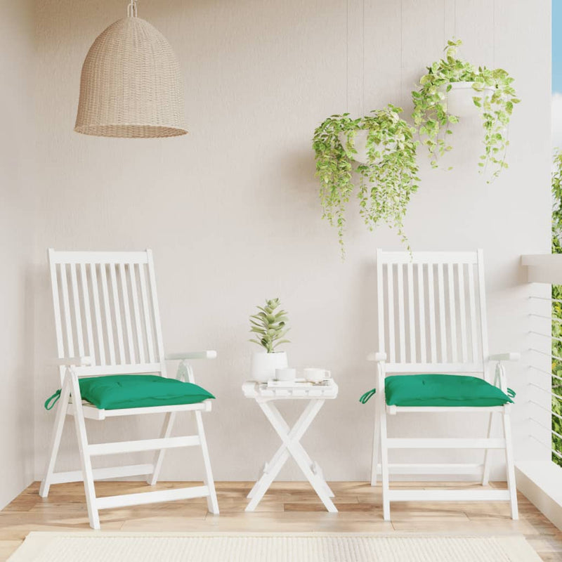 Afbeelding laden in galerijviewer, Vidaxl palletkussens 2 st 50x50x7 cm oxford stof groen
