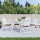 Vidaxl palletkussens 4 st 50x50x7 cm oxford stof taupe