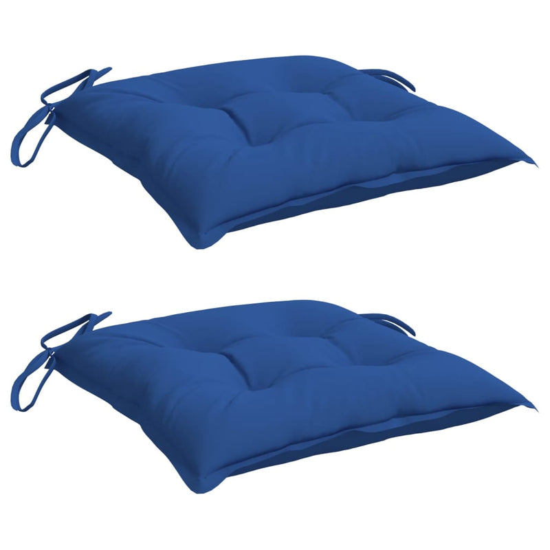 Load image into Gallery viewer, Vidaxl palletkussens 2 st 50x50x7 cm oxford stof blauw
