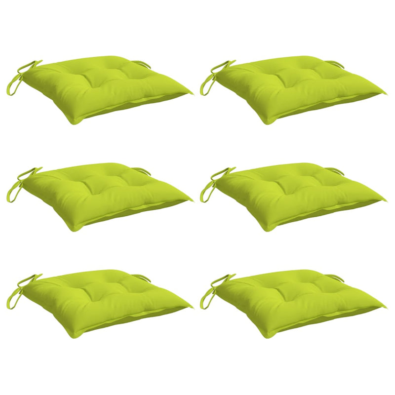 Load image into Gallery viewer, Vidaxl palletkussens 6 st 50x50x7 cm oxford stof felgroen
