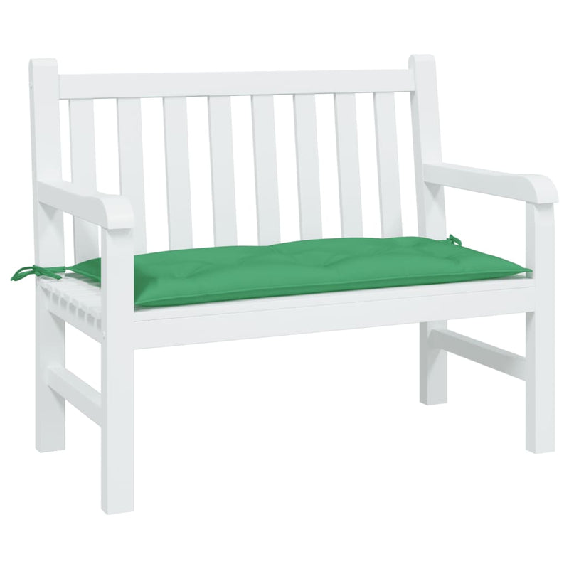 Afbeelding laden in galerijviewer, Vidaxl tuinbankkussen 100x50x7 cm oxford stof groen

