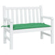 Vidaxl tuinbankkussen 100x50x7 cm oxford stof groen