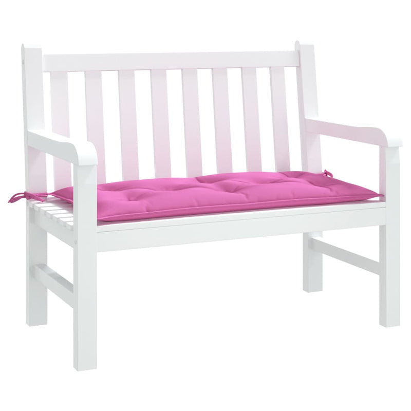 Load image into Gallery viewer, Vidaxl tuinbankkussen 100x50x7 cm oxford stof roze
