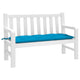 Vidaxl tuinbankkussen 120x50x7 cm oxford stof lichtblauw