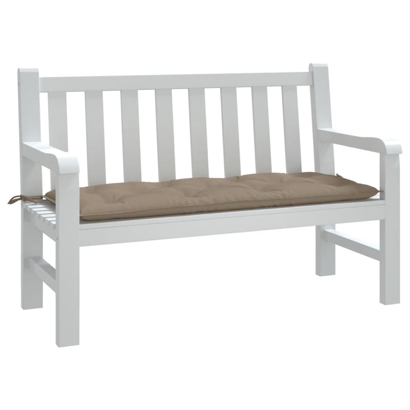 Load image into Gallery viewer, Vidaxl tuinbankkussen 120x50x7 cm oxford stof taupe

