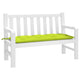 Vidaxl tuinbankkussen 120x50x7 cm oxford stof heldergroen