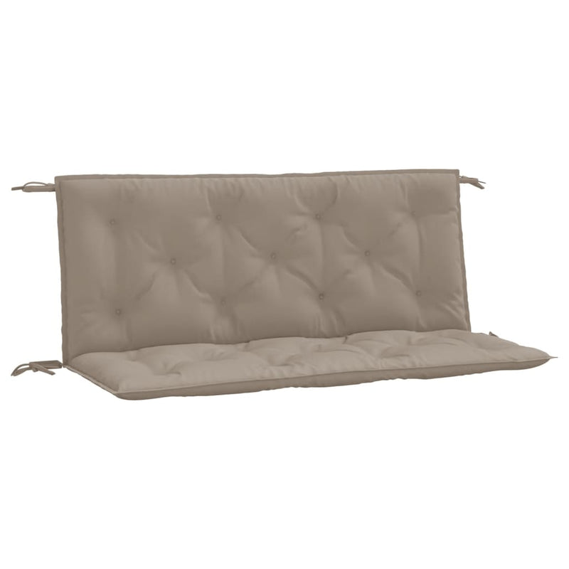 Load image into Gallery viewer, Vidaxl tuinbankkussens 2 st 120x50x7 cm oxford stof taupe
