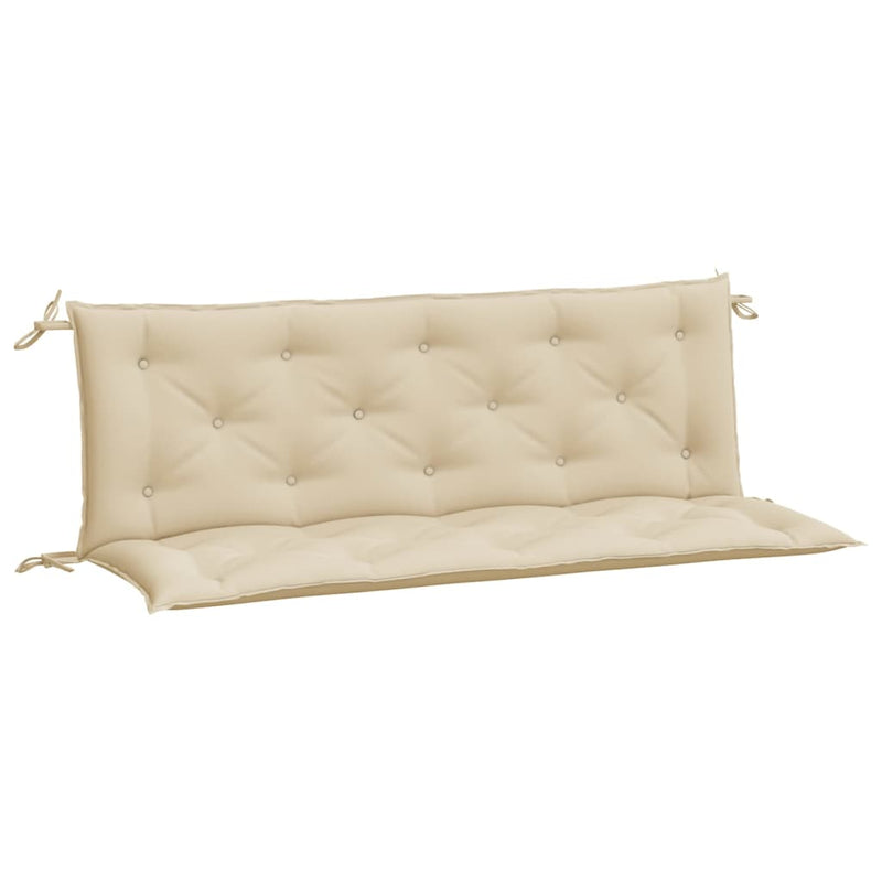 Load image into Gallery viewer, Vidaxl tuinbankkussens 2 st 150x50x7 cm oxford stof beige
