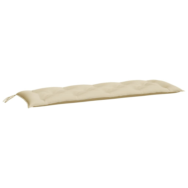 Load image into Gallery viewer, Vidaxl tuinbankkussens 2 st 150x50x7 cm oxford stof beige
