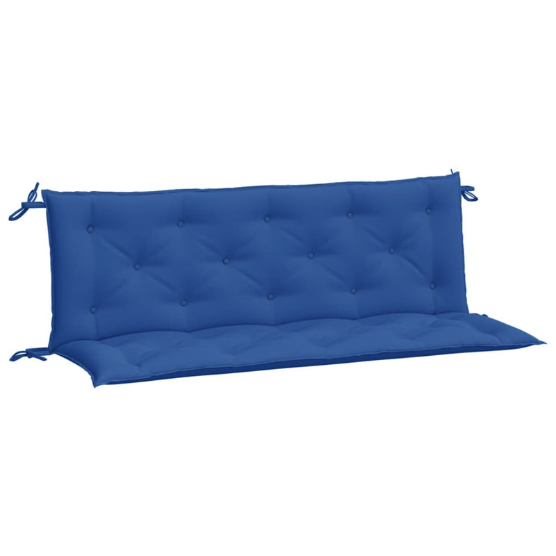 Load image into Gallery viewer, Vidaxl tuinbankkussens 2 st 150x50x7 cm oxford stof blauw
