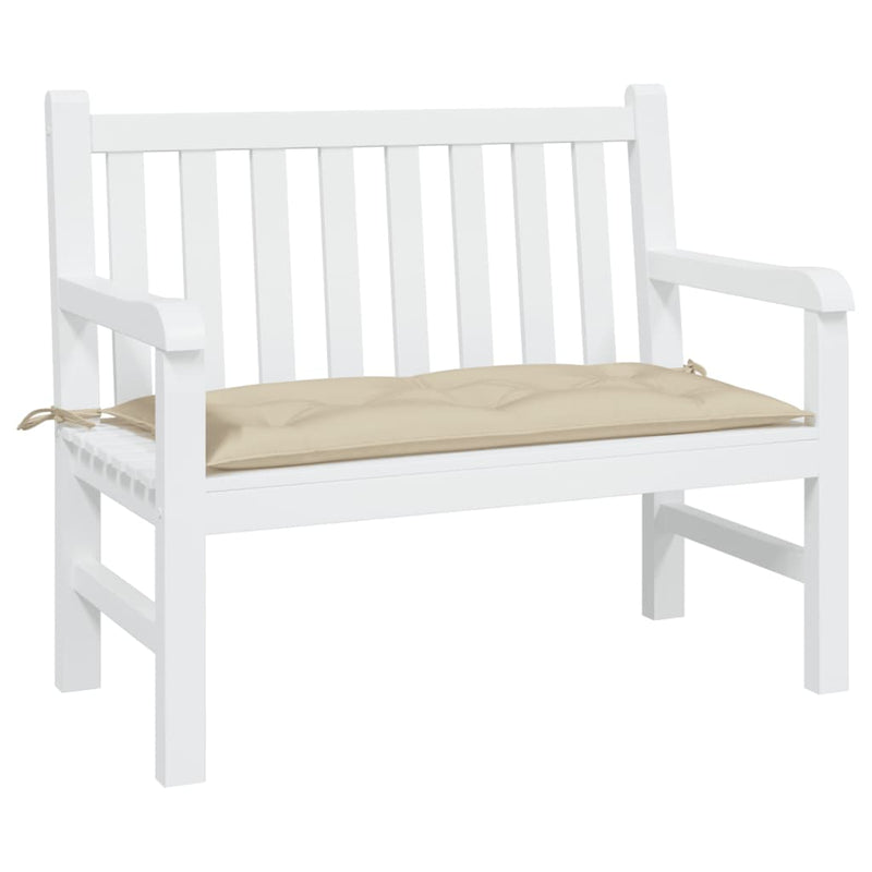 Load image into Gallery viewer, Vidaxl tuinbankkussen 110x50x7 cm oxford stof beige
