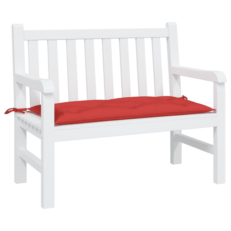 Load image into Gallery viewer, Vidaxl tuinbankkussen 110x50x7 cm oxford stof rood
