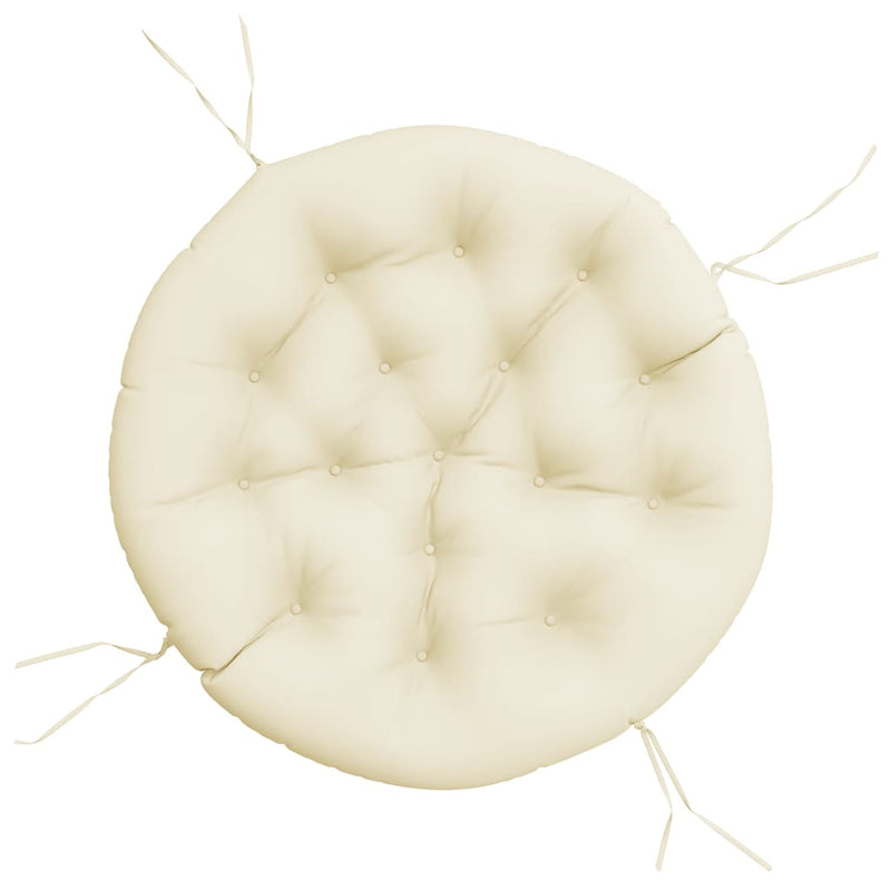 Load image into Gallery viewer, VidaXL Zitkussen rond Ø 100x11 cm oxford stof crèmekleurig
