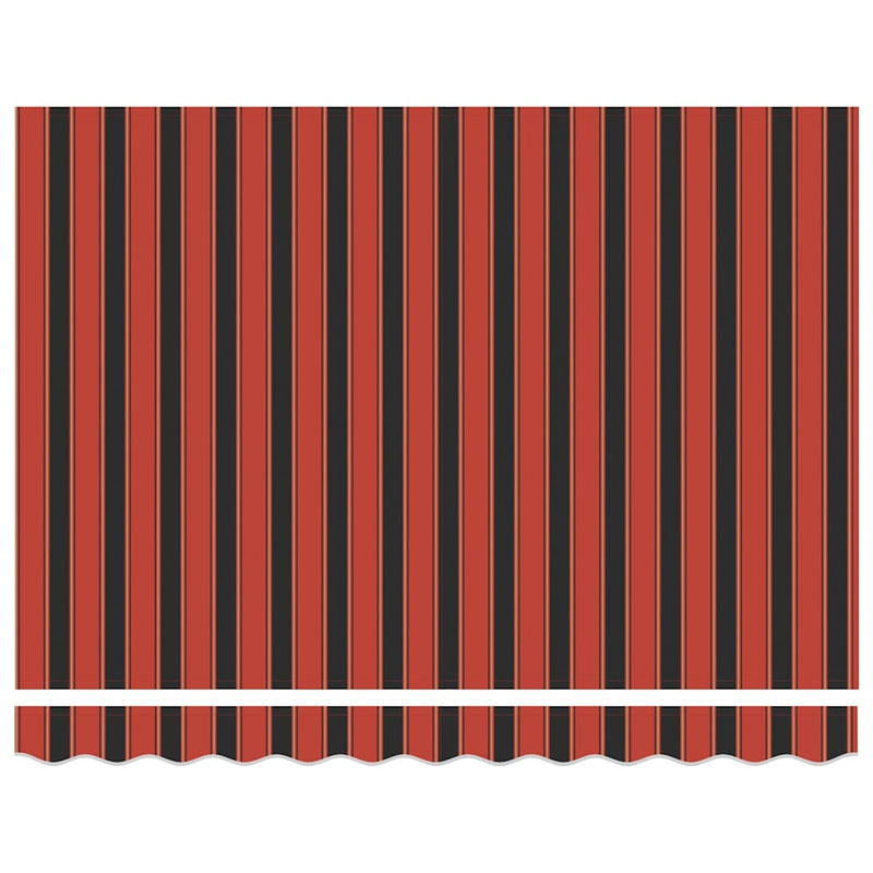 Load image into Gallery viewer, Vidaxl luifel automatisch uitschuifbaar 3,5x2,5 m oranje en bruin
