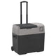 Vidaxl koelbox met wielen en handvat 30 l polypropeen zwart en grijs
