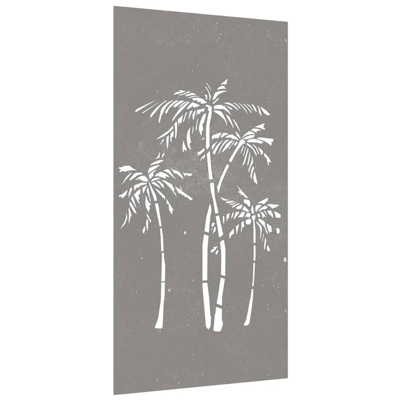Load image into Gallery viewer, VidaXL Wanddecoratie tuin palmboomontwerp 105x55 cm cortenstaal
