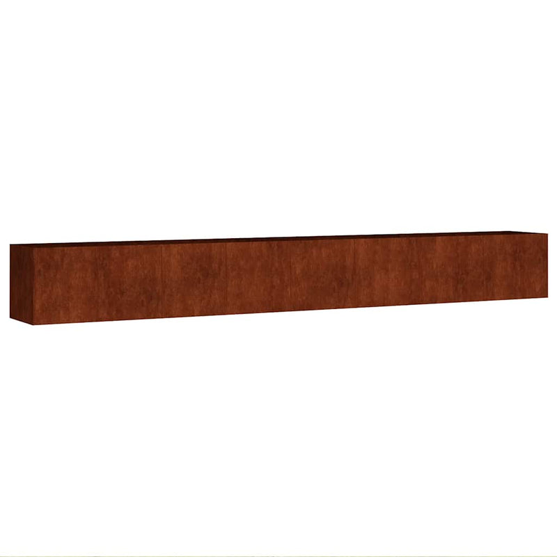 Load image into Gallery viewer, Vidaxl plantenbak verhoogd 360x40x40 cm cortenstaal
