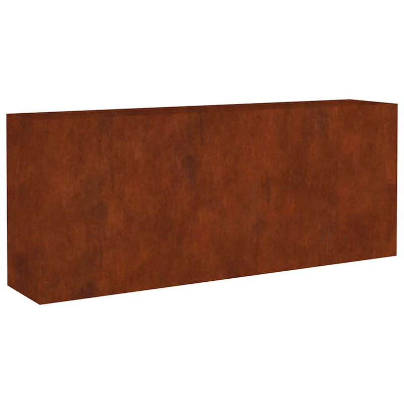 Load image into Gallery viewer, Vidaxl plantenbak verhoogd 200x40x80 cm cortenstaal
