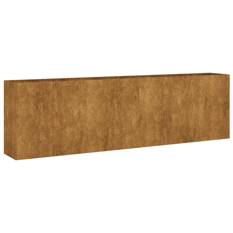 Load image into Gallery viewer, VidaXL Plantenbak verhoogd 280x40x80 cm cortenstaal
