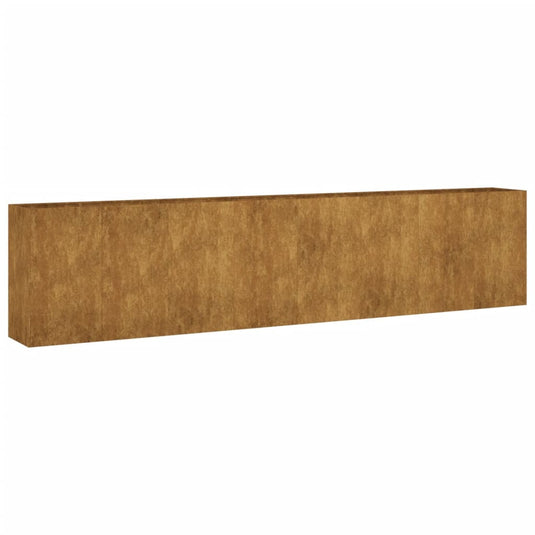 VidaXL Plantenbak verhoogd 360x40x80 cm cortenstaal