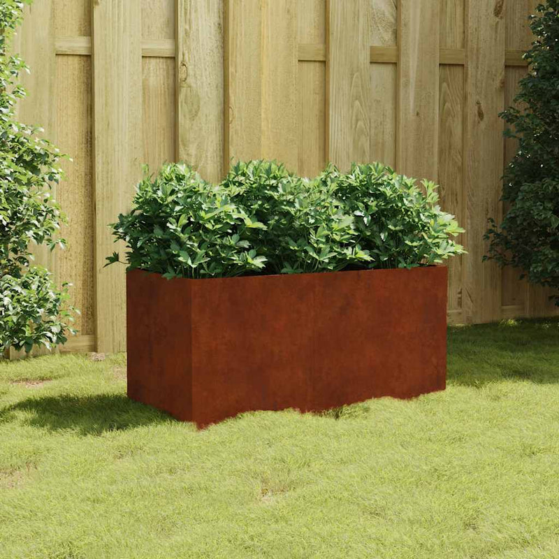 Load image into Gallery viewer, Vidaxl plantenbak 80x40x40 cm cortenstaal
