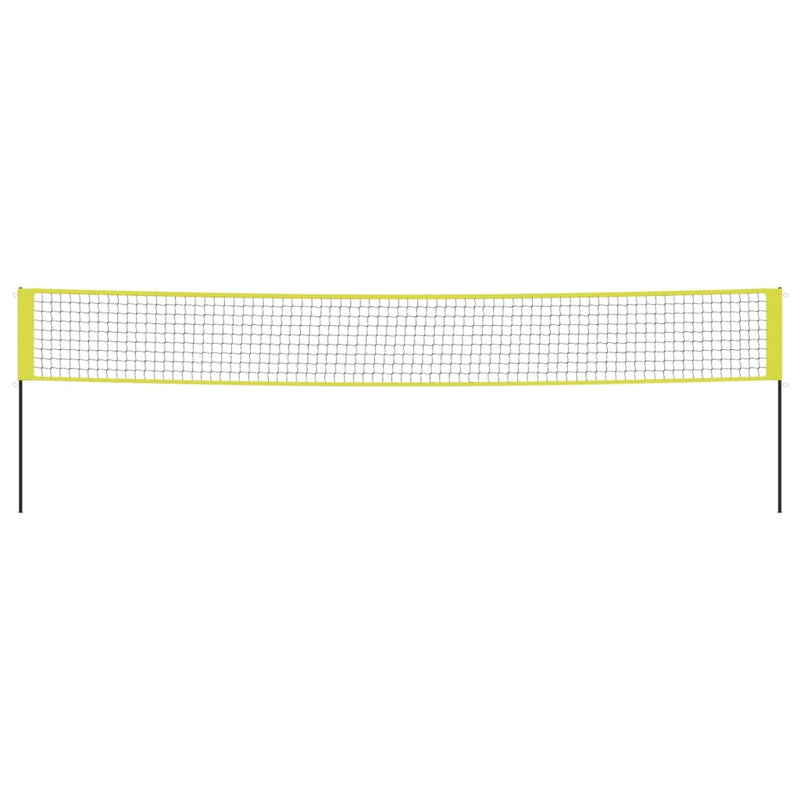 Load image into Gallery viewer, Vidaxl volleybalnet 823x244 cm pe-stof geel en zwart
