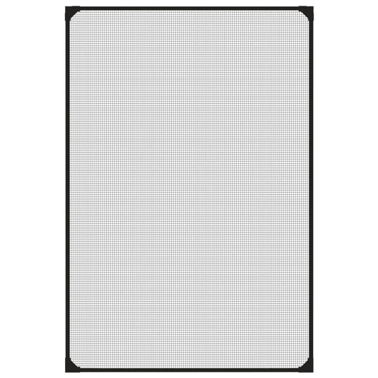Vidaxl insectenhor voor ramen magnetisch 80x120 cm antracietkleurig