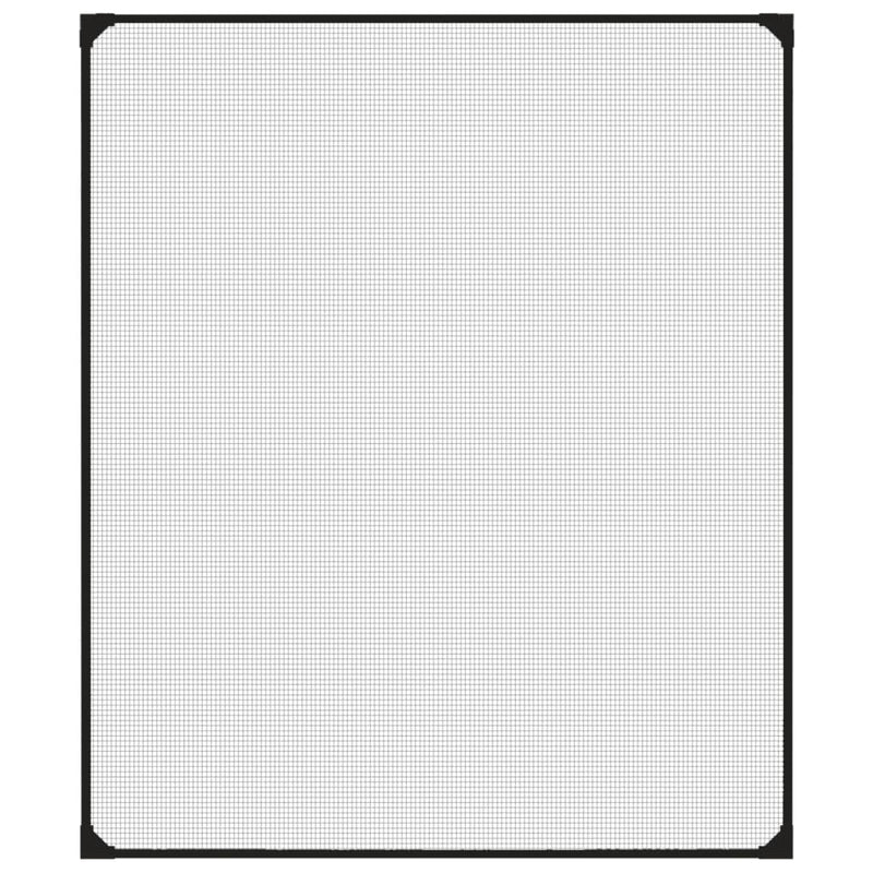 Load image into Gallery viewer, Vidaxl insectenhor voor ramen magnetisch 100x120 cm antracietkleurig
