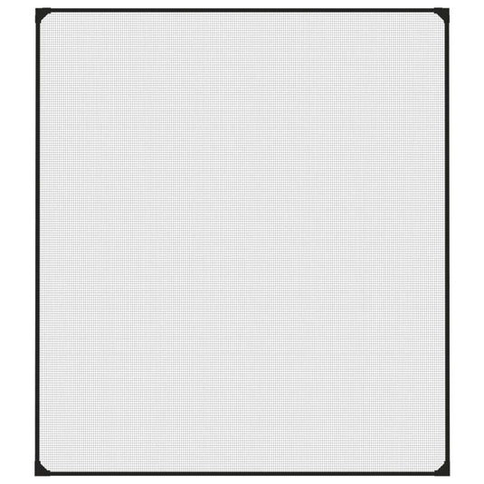 Vidaxl insectenhor voor ramen magnetisch 120x140 cm antracietkleurig