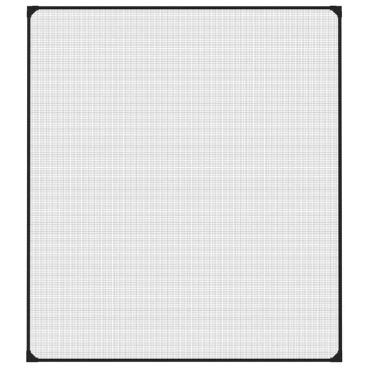 Vidaxl insectenhor voor ramen magnetisch 130x150 cm antracietkleurig