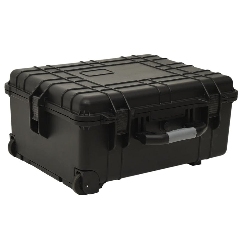 Load image into Gallery viewer, Vidaxl flightcase op wieltjes 58x45x27 cm pp zwart
