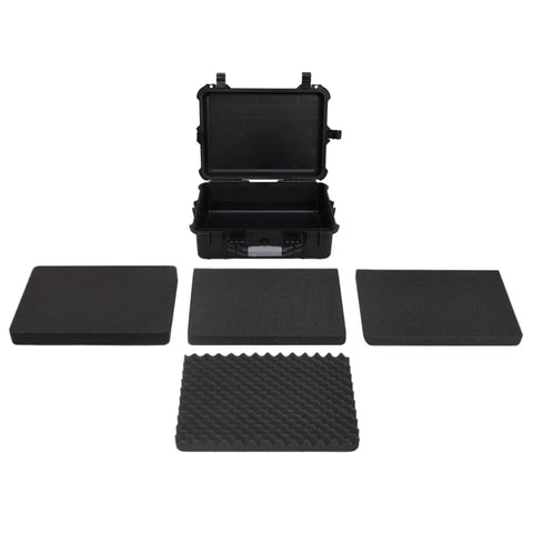 VidaXL Flightcase draagbaar 52x40x19 cm PP zwart