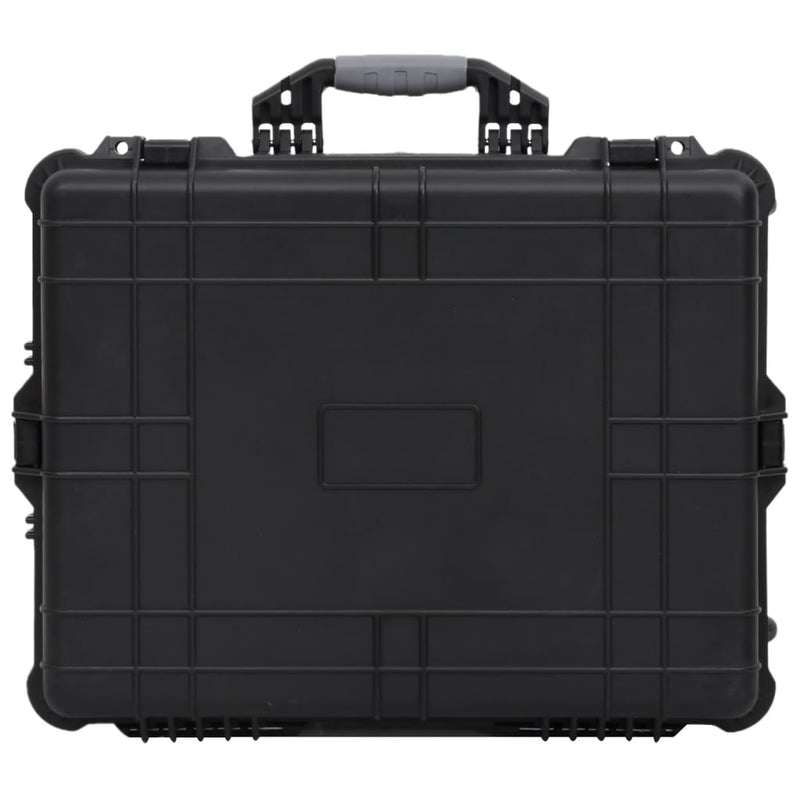 Load image into Gallery viewer, Vidaxl flightcase op wieltjes 63x50x23 cm pp zwart
