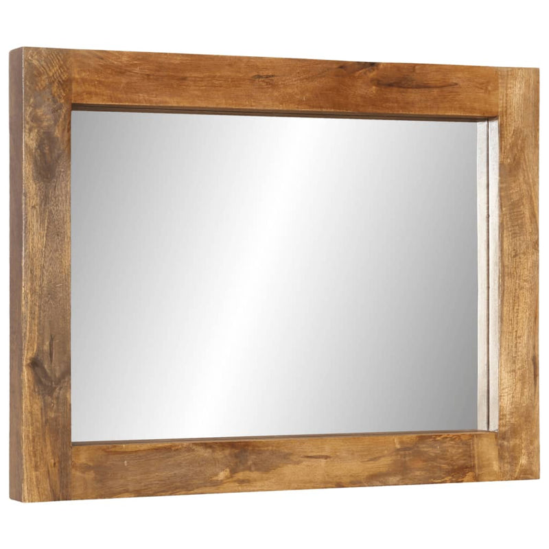 Load image into Gallery viewer, Vidaxl spiegel 70x50 cm massief mangohout en glas
