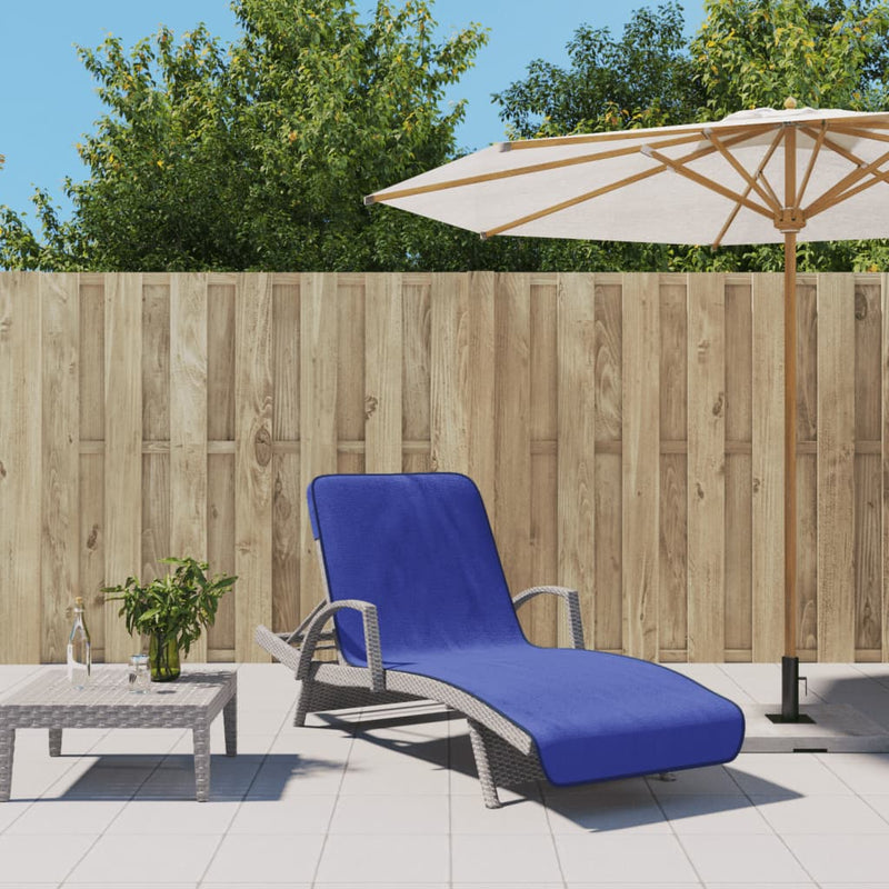 Load image into Gallery viewer, Vidaxl strandhanddoeken 2 st 400 g m² 75x200 cm stof koningsblauw

