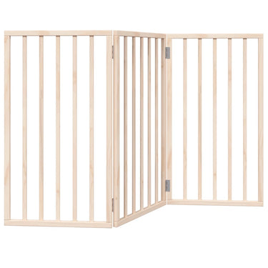 Vidaxl hondenhek opvouwbaar 3 panelen 150 cm populierenhout