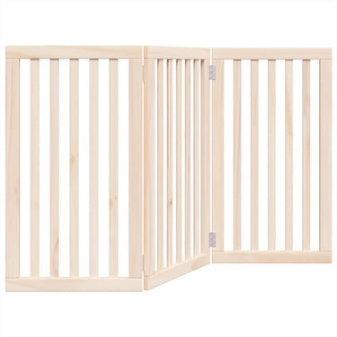 Vidaxl hondenhek opvouwbaar 3 panelen 150 cm populierenhout