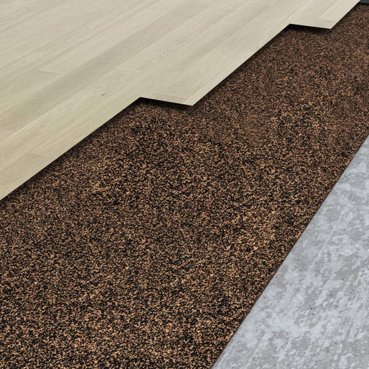 VidaXL Kurkrol 100x1000 cm 2 mm rubber