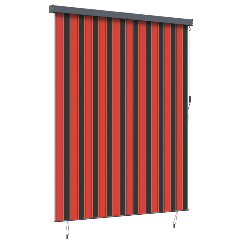 Load image into Gallery viewer, Vidaxl rolgordijn oranje en bruin 200 x 250 cm stof en aluminium
