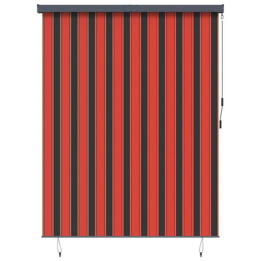Vidaxl rolgordijn oranje en bruin 200 x 250 cm stof en aluminium