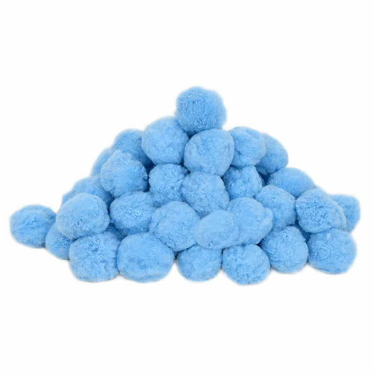 VidaXL Zwembadfilterbal antibacterieel 700 g polyetheen blauw