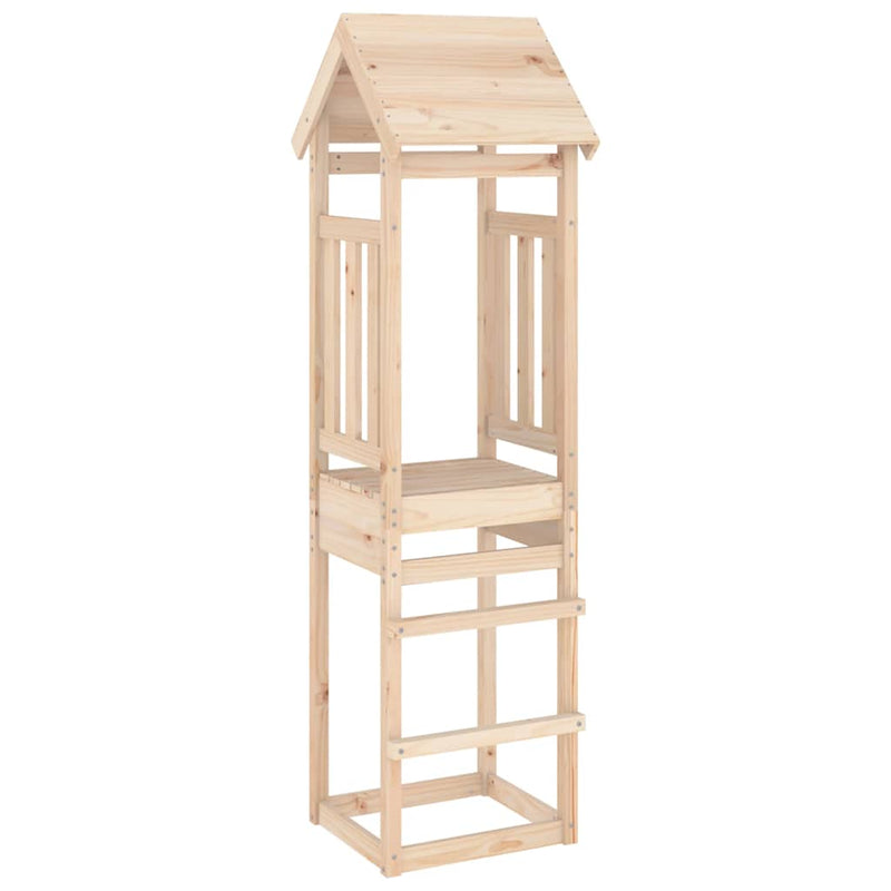 Load image into Gallery viewer, Vidaxl speeltoren 52,5x46,5x206,5 cm massief grenenhout
