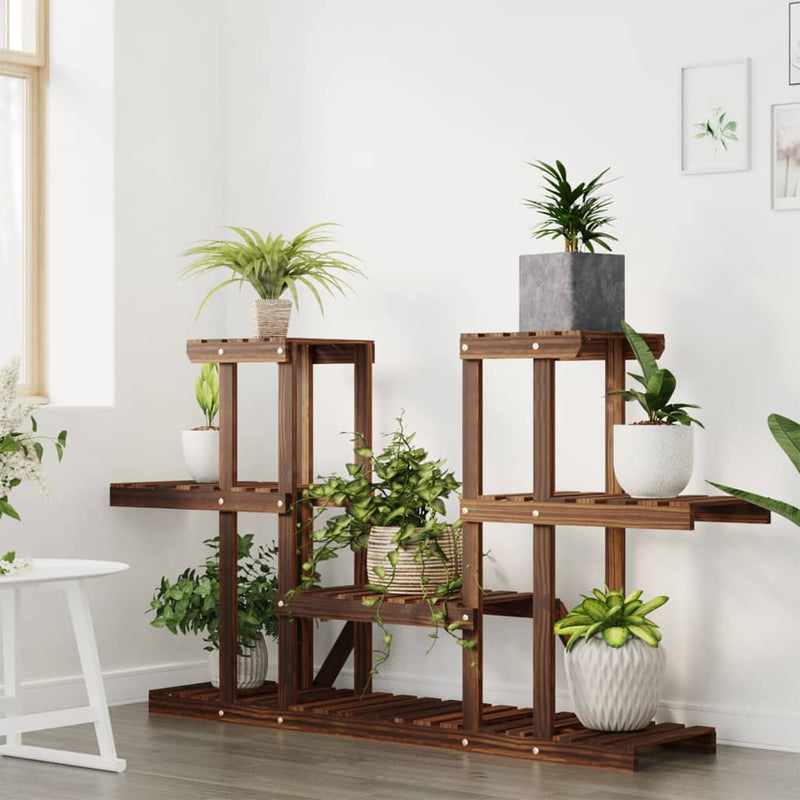Load image into Gallery viewer, Vidaxl plantenstandaard 110x25x73 cm massief vurenhout
